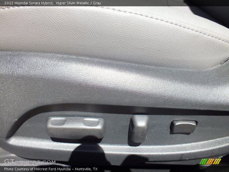 Hyper Silver Metallic / Gray 2012 Hyundai Sonata Hybrid
