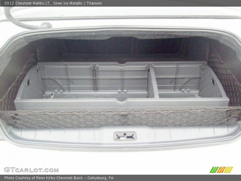 Silver Ice Metallic / Titanium 2012 Chevrolet Malibu LT