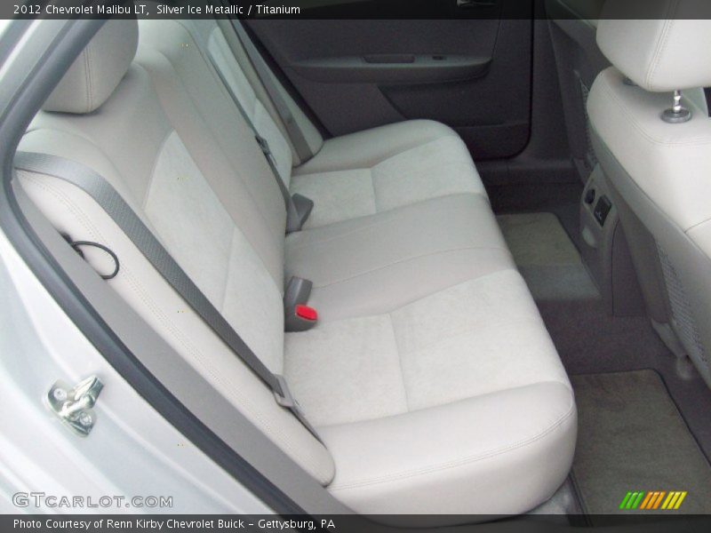 Silver Ice Metallic / Titanium 2012 Chevrolet Malibu LT
