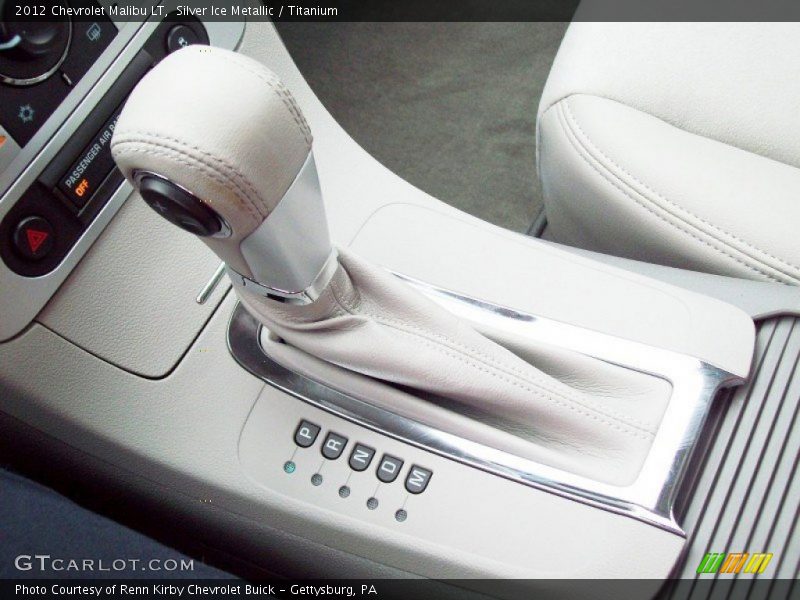 Silver Ice Metallic / Titanium 2012 Chevrolet Malibu LT