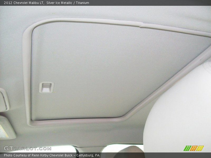Silver Ice Metallic / Titanium 2012 Chevrolet Malibu LT