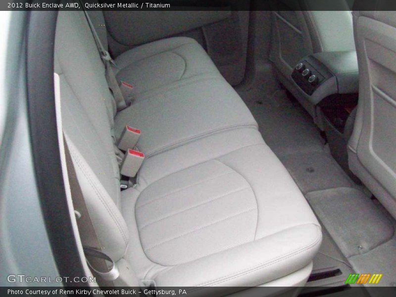 Quicksilver Metallic / Titanium 2012 Buick Enclave AWD
