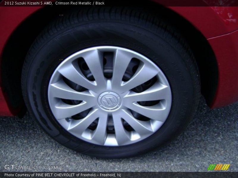 Crimson Red Metallic / Black 2012 Suzuki Kizashi S AWD