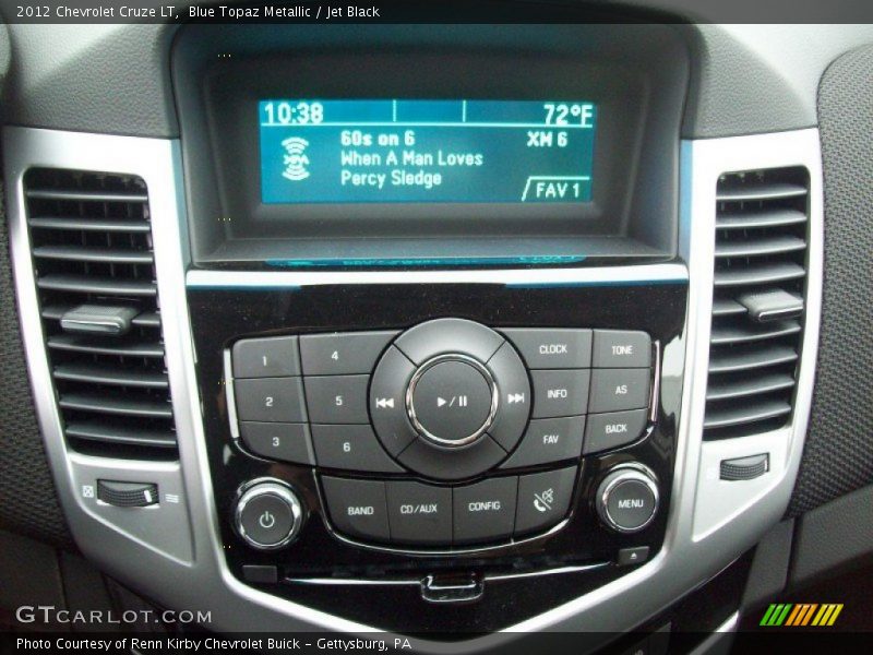 Controls of 2012 Cruze LT