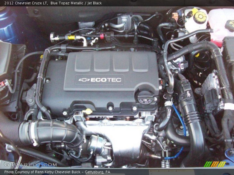  2012 Cruze LT Engine - 1.4 Liter DI Turbocharged DOHC 16-Valve VVT 4 Cylinder