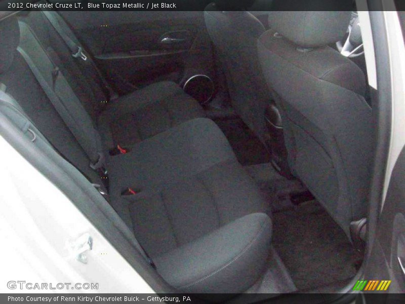 Blue Topaz Metallic / Jet Black 2012 Chevrolet Cruze LT
