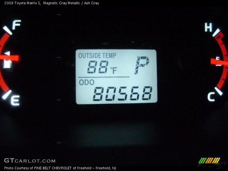 Magnetic Gray Metallic / Ash Gray 2009 Toyota Matrix S