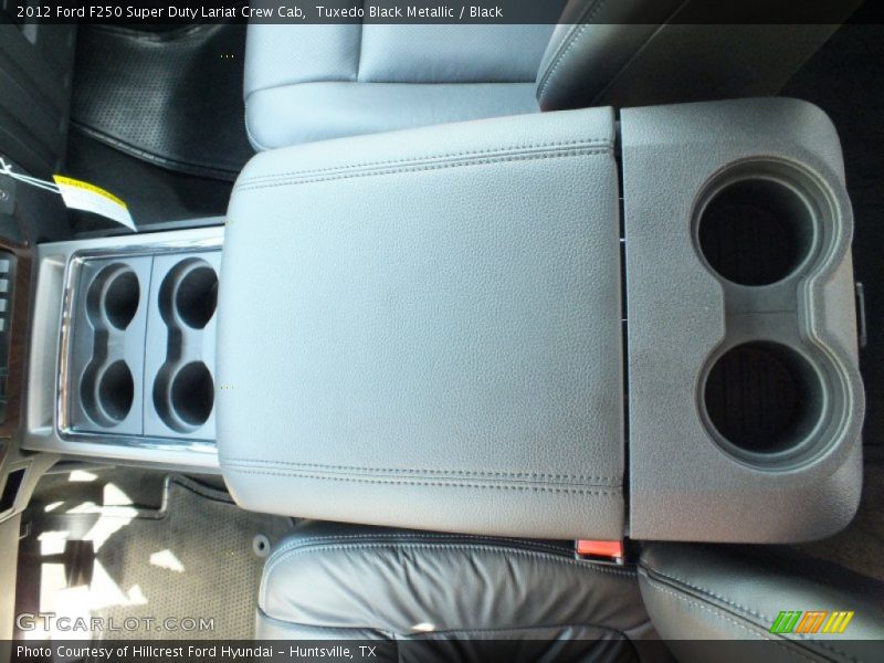 Tuxedo Black Metallic / Black 2012 Ford F250 Super Duty Lariat Crew Cab
