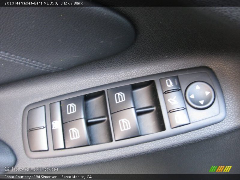 Black / Black 2010 Mercedes-Benz ML 350