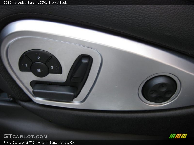 Black / Black 2010 Mercedes-Benz ML 350