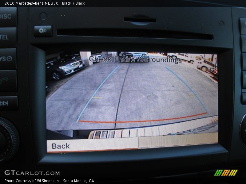 Black / Black 2010 Mercedes-Benz ML 350