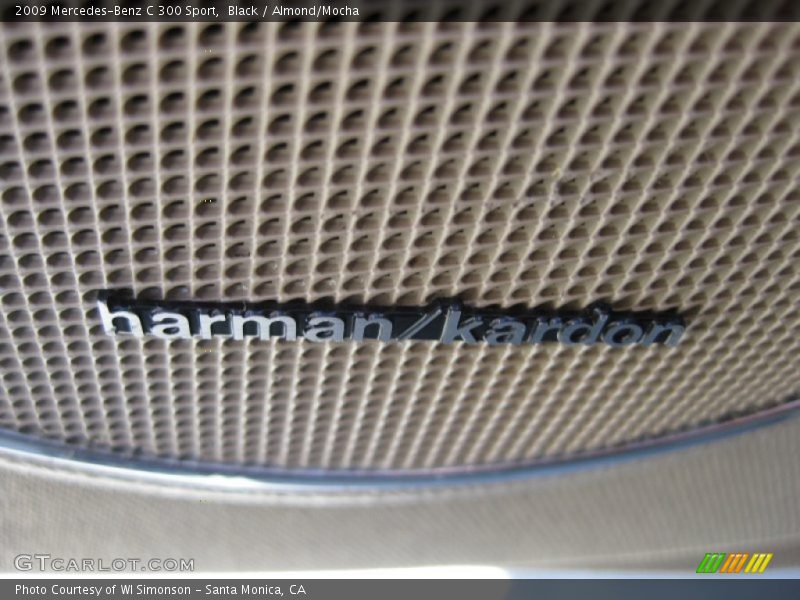 Black / Almond/Mocha 2009 Mercedes-Benz C 300 Sport