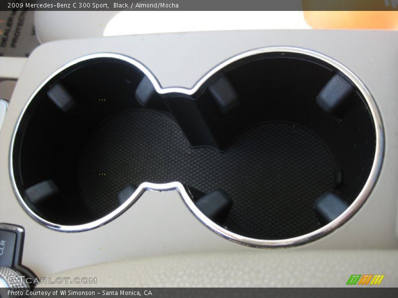 Black / Almond/Mocha 2009 Mercedes-Benz C 300 Sport
