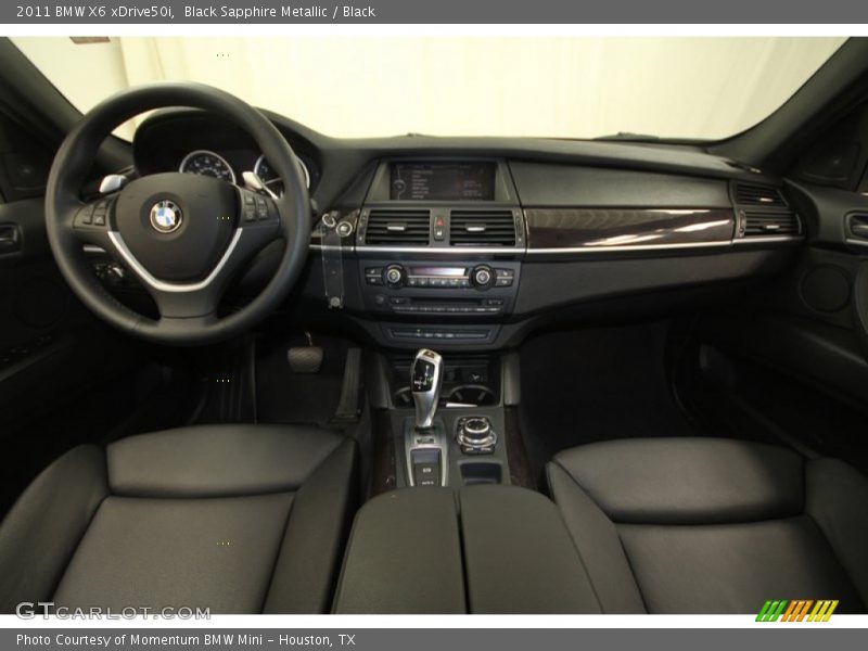 Black Sapphire Metallic / Black 2011 BMW X6 xDrive50i