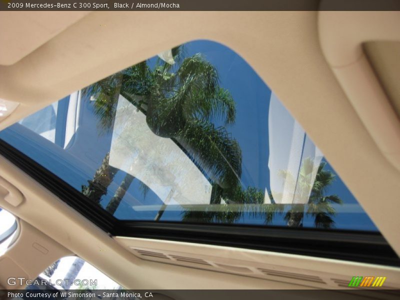 Black / Almond/Mocha 2009 Mercedes-Benz C 300 Sport
