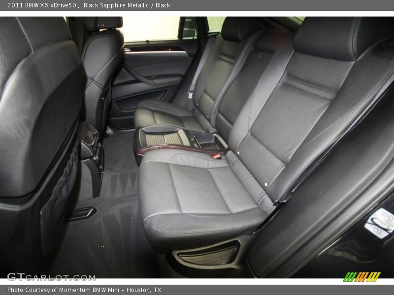 Black Sapphire Metallic / Black 2011 BMW X6 xDrive50i