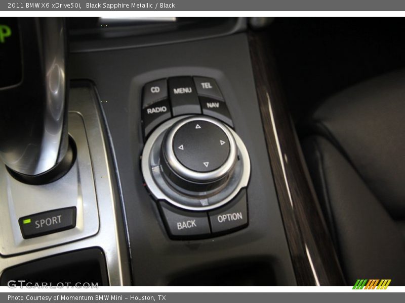 Black Sapphire Metallic / Black 2011 BMW X6 xDrive50i