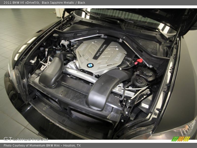 Black Sapphire Metallic / Black 2011 BMW X6 xDrive50i