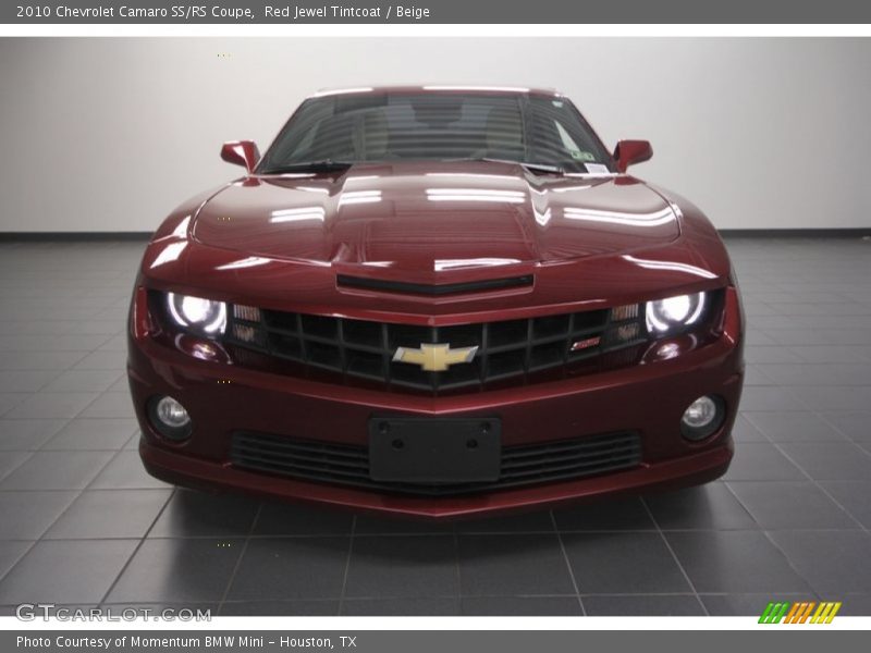 Red Jewel Tintcoat / Beige 2010 Chevrolet Camaro SS/RS Coupe