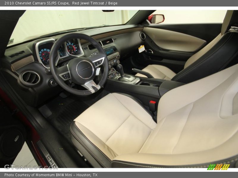 Beige Interior - 2010 Camaro SS/RS Coupe 