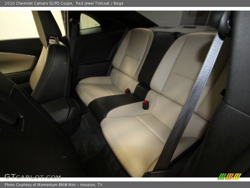 Rear Seat of 2010 Camaro SS/RS Coupe