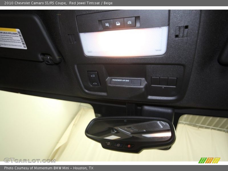 Red Jewel Tintcoat / Beige 2010 Chevrolet Camaro SS/RS Coupe