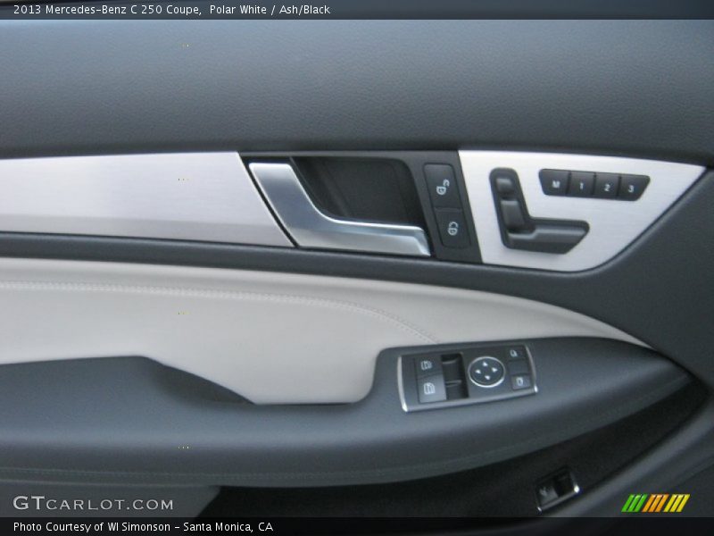 Polar White / Ash/Black 2013 Mercedes-Benz C 250 Coupe