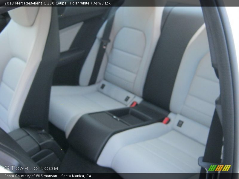 Polar White / Ash/Black 2013 Mercedes-Benz C 250 Coupe
