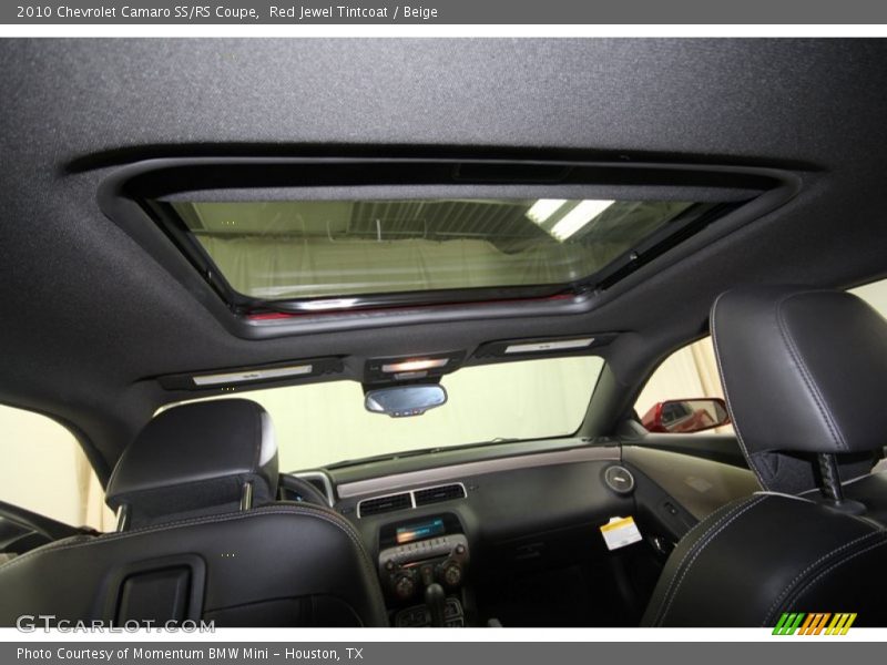 Red Jewel Tintcoat / Beige 2010 Chevrolet Camaro SS/RS Coupe