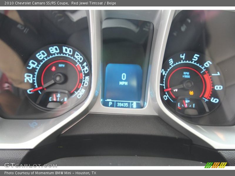  2010 Camaro SS/RS Coupe SS/RS Coupe Gauges