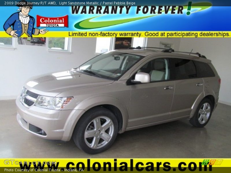 Light Sandstone Metallic / Pastel Pebble Beige 2009 Dodge Journey R/T AWD