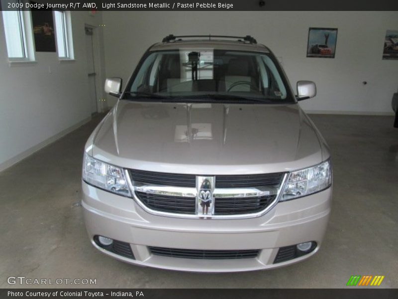 Light Sandstone Metallic / Pastel Pebble Beige 2009 Dodge Journey R/T AWD