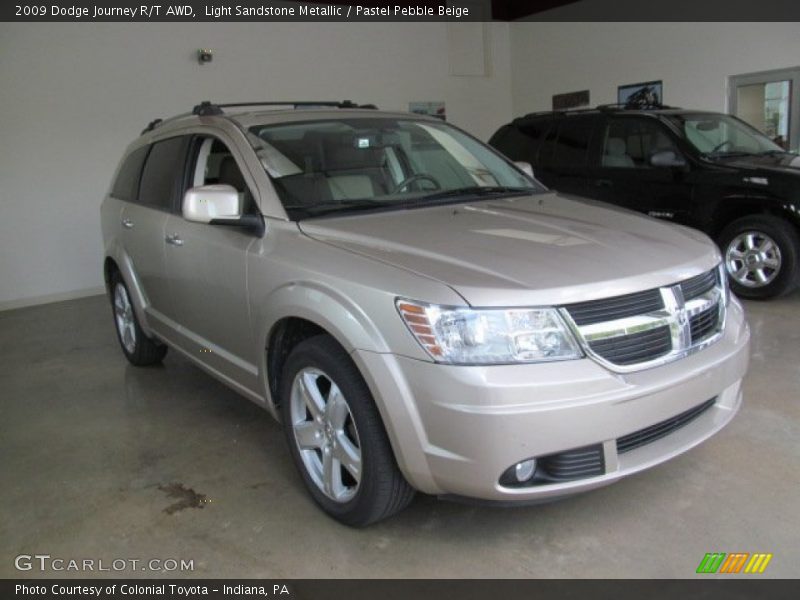 Light Sandstone Metallic / Pastel Pebble Beige 2009 Dodge Journey R/T AWD