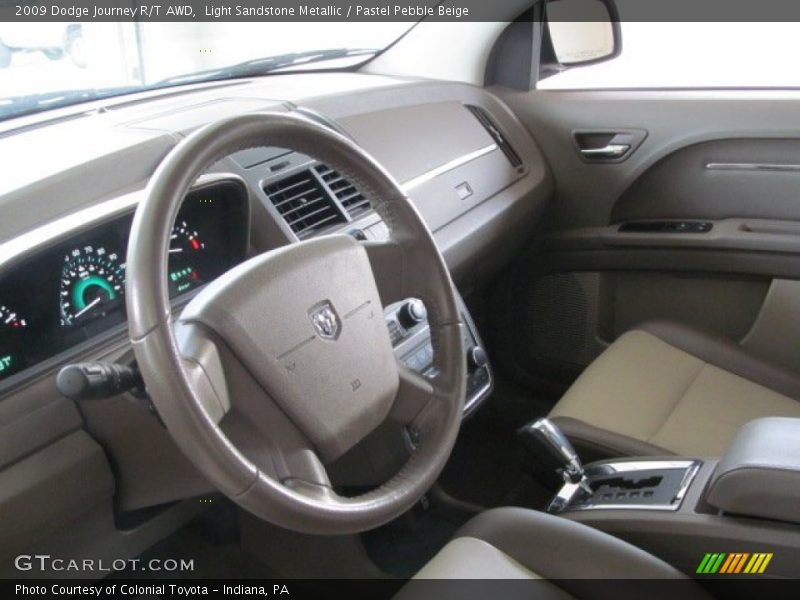 Light Sandstone Metallic / Pastel Pebble Beige 2009 Dodge Journey R/T AWD
