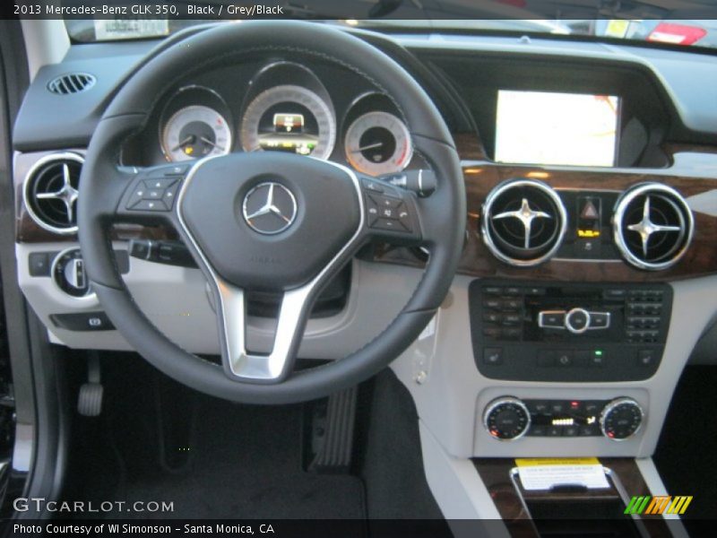 Black / Grey/Black 2013 Mercedes-Benz GLK 350