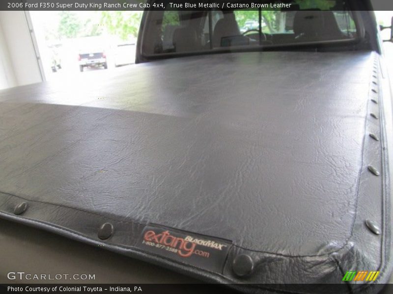 True Blue Metallic / Castano Brown Leather 2006 Ford F350 Super Duty King Ranch Crew Cab 4x4