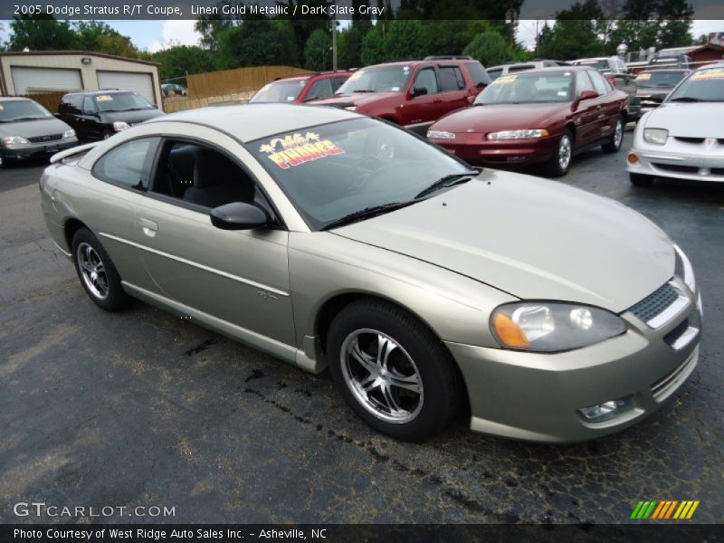 Linen Gold Metallic / Dark Slate Gray 2005 Dodge Stratus R/T Coupe