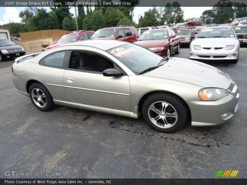 Linen Gold Metallic / Dark Slate Gray 2005 Dodge Stratus R/T Coupe