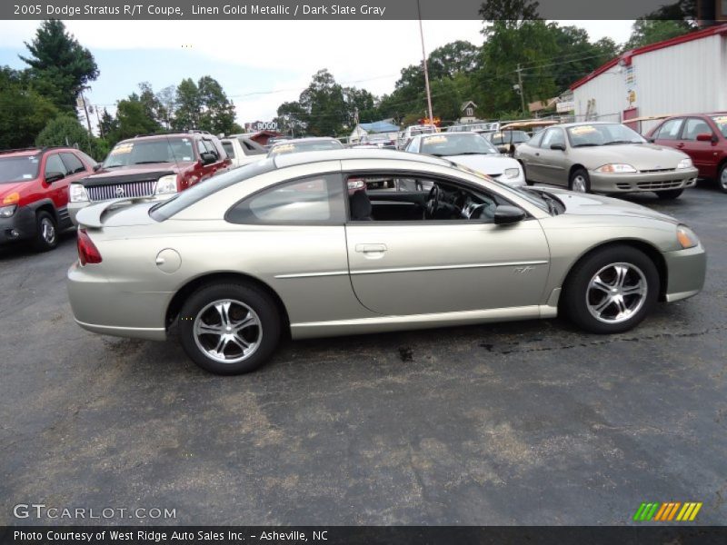 Linen Gold Metallic / Dark Slate Gray 2005 Dodge Stratus R/T Coupe