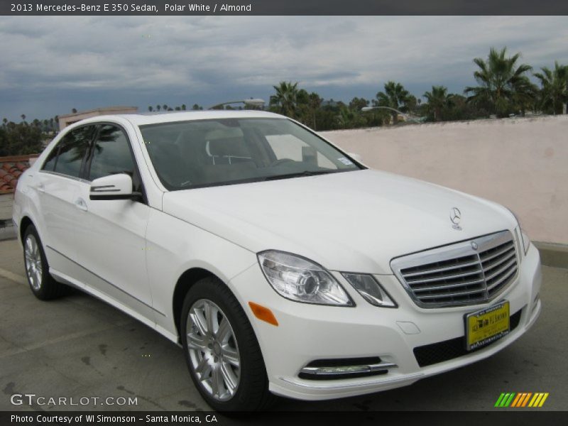Polar White / Almond 2013 Mercedes-Benz E 350 Sedan