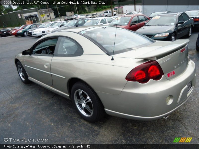 Linen Gold Metallic / Dark Slate Gray 2005 Dodge Stratus R/T Coupe