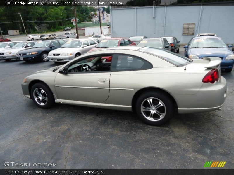 Linen Gold Metallic / Dark Slate Gray 2005 Dodge Stratus R/T Coupe