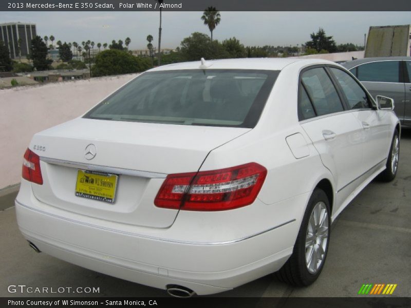 Polar White / Almond 2013 Mercedes-Benz E 350 Sedan