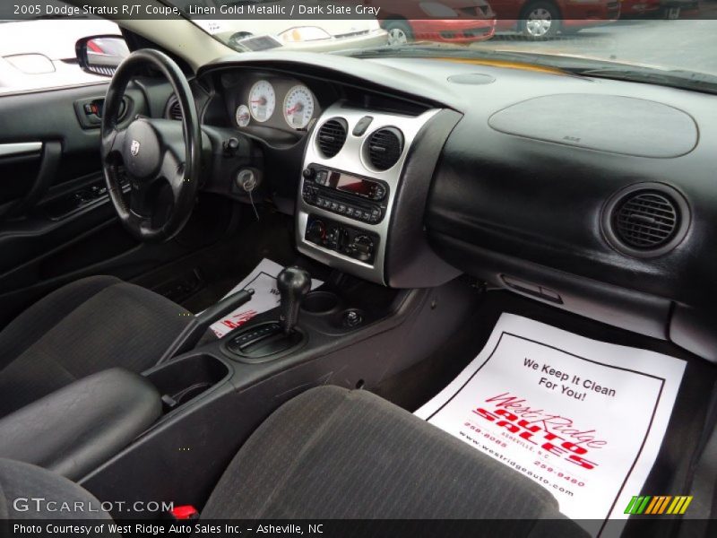 Linen Gold Metallic / Dark Slate Gray 2005 Dodge Stratus R/T Coupe