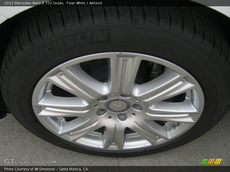 Polar White / Almond 2013 Mercedes-Benz E 350 Sedan