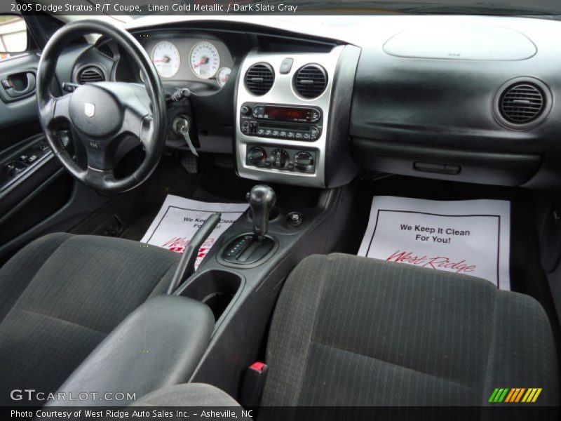 Linen Gold Metallic / Dark Slate Gray 2005 Dodge Stratus R/T Coupe