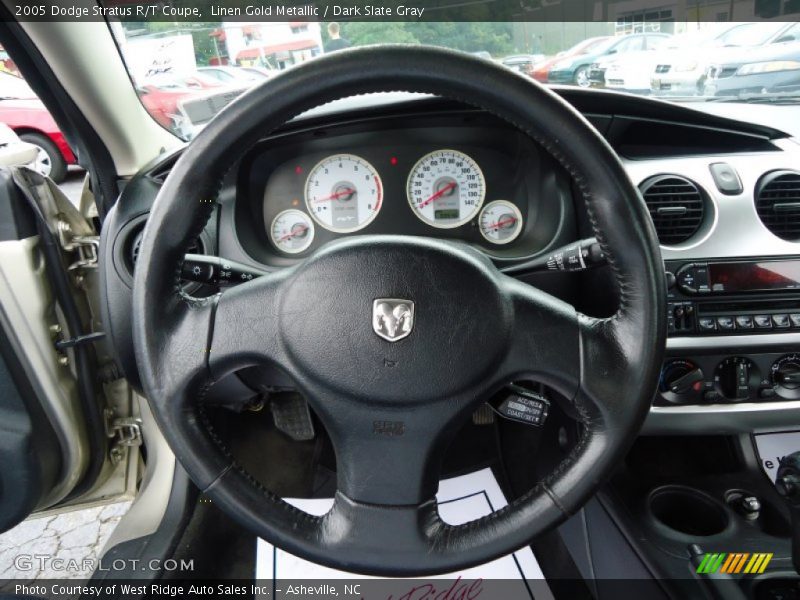 Linen Gold Metallic / Dark Slate Gray 2005 Dodge Stratus R/T Coupe