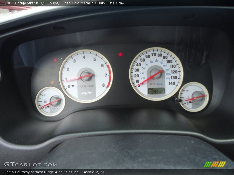 Linen Gold Metallic / Dark Slate Gray 2005 Dodge Stratus R/T Coupe