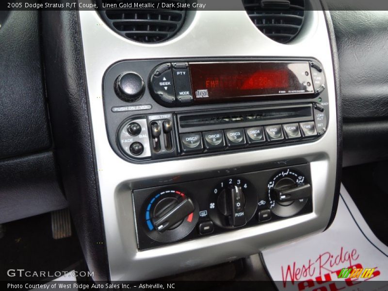 Linen Gold Metallic / Dark Slate Gray 2005 Dodge Stratus R/T Coupe