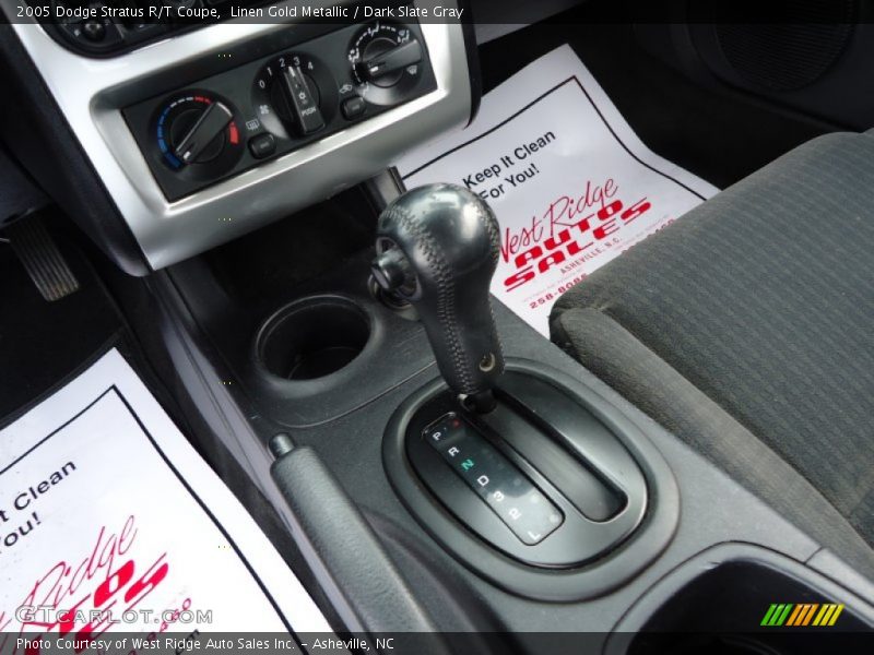 Linen Gold Metallic / Dark Slate Gray 2005 Dodge Stratus R/T Coupe